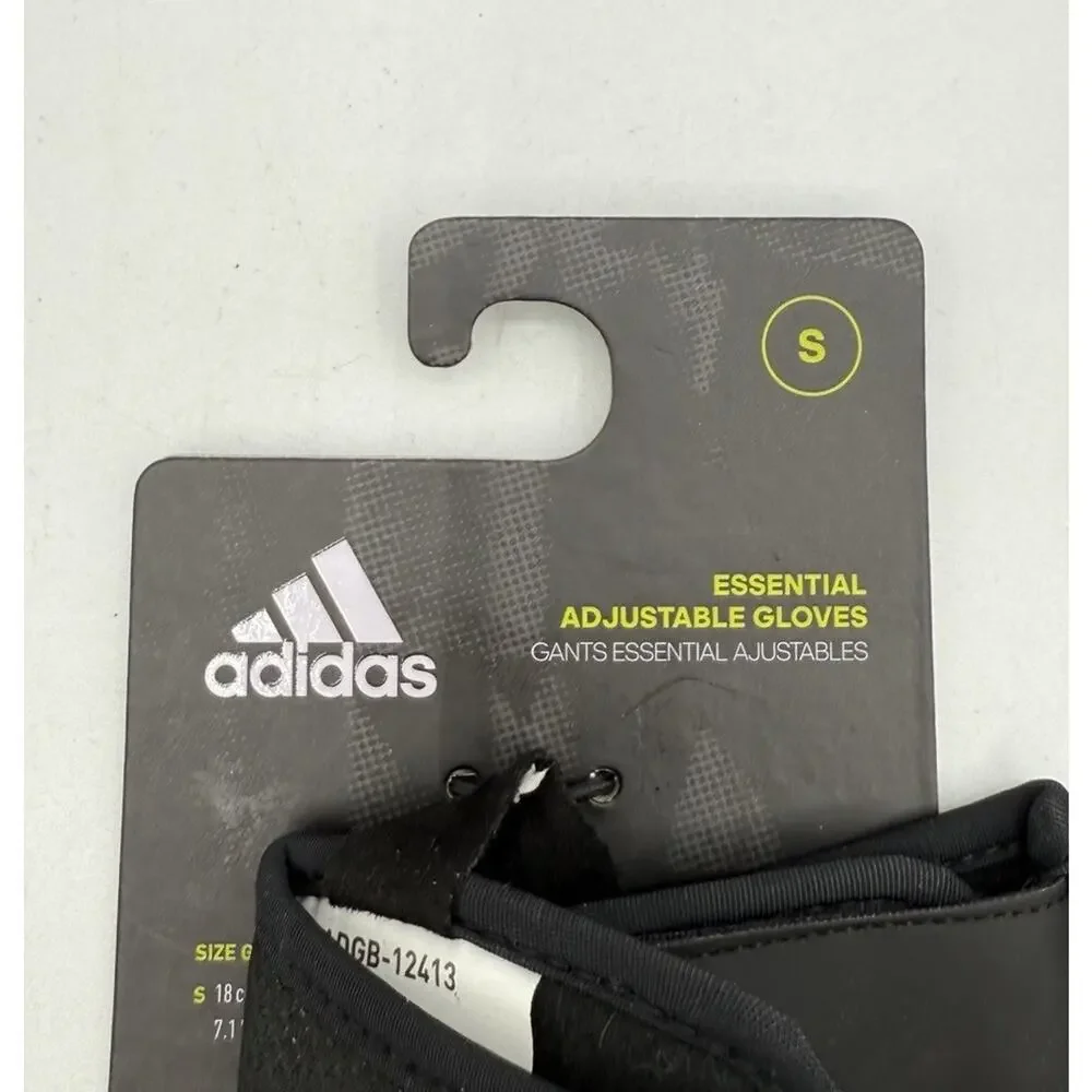 Adidas Aeroready Adjustable Essential Half-Finger Gloves RED Sz S Unisex 2 Lot
